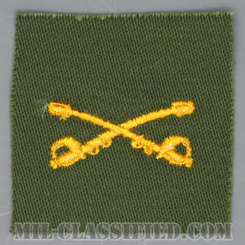 騎兵科章（Cavalry Branch Insignia）[カラー/兵科章/パッチ/1点物]の画像