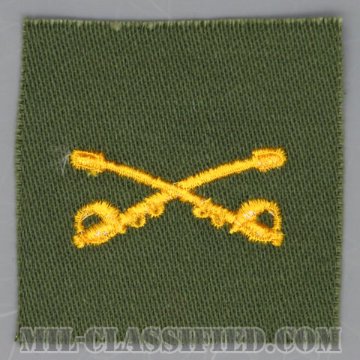 騎兵科章（Cavalry Branch Insignia）[カラー/兵科章/パッチ/1点物]の画像