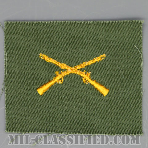 歩兵科章（Infantry Branch Insignia）[カラー/兵科章/パッチ/1点物]の画像