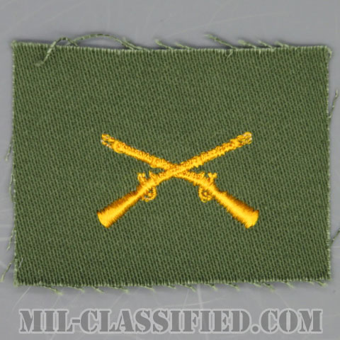 歩兵科章（Infantry Branch Insignia）[カラー/兵科章/パッチ/1点物]の画像