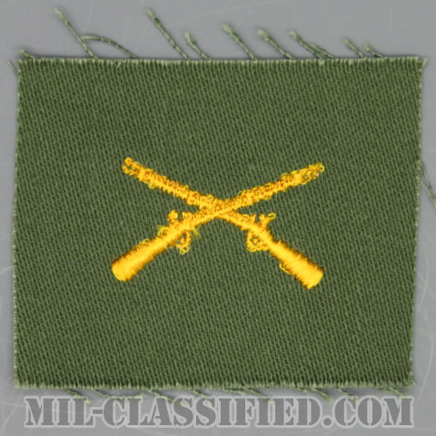 歩兵科章（Infantry Branch Insignia）[カラー/兵科章/パッチ/1点物]の画像