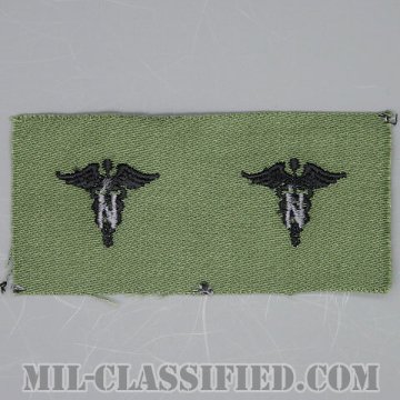 看護科章（Army Nurse Corps）[サブデュード/1960s/コットン100％/パッチ/ペア（2枚1組）]の画像