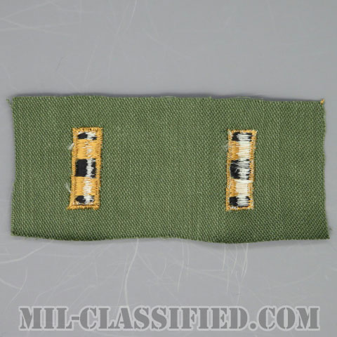 准尉長 (CW2)（Chief Warrant Officer 2）[サブデュード/階級章（1956-1972）/パッチ/ペア（2枚1組）]の画像
