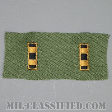 准尉長 (CW2)（Chief Warrant Officer 2）[サブデュード/階級章（1956-1972）/パッチ/ペア（2枚1組）]の画像