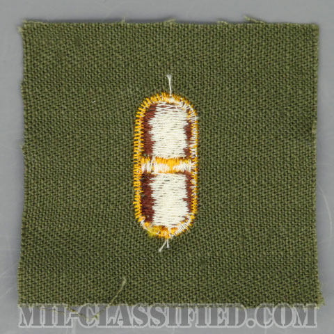 下級准尉（Warrant Officer Junior Grade）[カラー/HBT生地/階級章（1941-1956）/パッチ]の画像