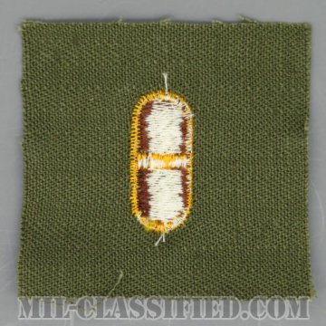 下級准尉（Warrant Officer Junior Grade）[カラー/HBT生地/階級章（1941-1956）/パッチ]の画像