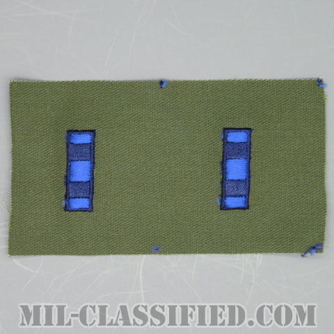 准尉長 (CW2)（Chief Warrant Officer 2）[サブデュード/空軍階級章（1956-1991）/パッチ/ペア（2枚1組）]の画像