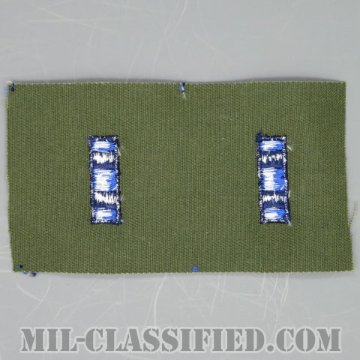准尉長 (CW2)（Chief Warrant Officer 2）[サブデュード/空軍階級章（1956-1991）/パッチ/ペア（2枚1組）]の画像