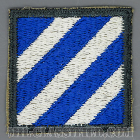 第3歩兵師団（3rd Infantry Division）[カラー/カットエッジ/パッチ/1点物]の画像