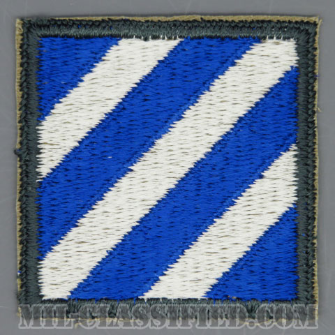 第3歩兵師団（3rd Infantry Division）[カラー/カットエッジ/パッチ/1点物]の画像