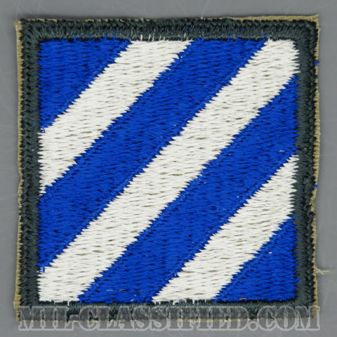 第3歩兵師団（3rd Infantry Division）[カラー/カットエッジ/パッチ/1点物]の画像