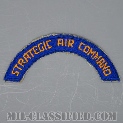 戦略航空軍団タブ（AAF, Strategic Air Command Tab）[カラー/カットエッジ/パッチ/1点物]の画像