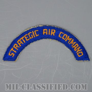 戦略航空軍団タブ（AAF, Strategic Air Command Tab）[カラー/カットエッジ/パッチ/1点物]の画像