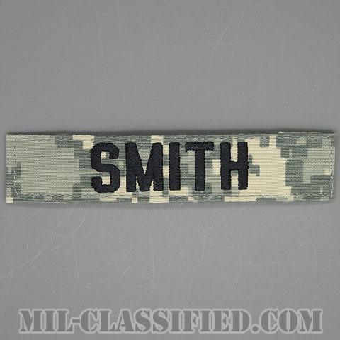 SMITH [UCP（ACU）/ブラック刺繍/ネームテープ/ベルクロ付パッチ]の画像