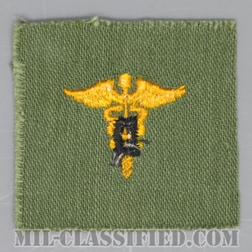 歯科医科章（Dental Corps）[カラー/兵科章/パッチ/1点物]の画像