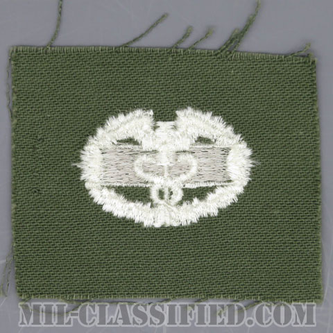 戦闘医療章 (ファースト)（Combat Medical Badge (CMB), First Award）[カラー/パッチ/1点物]の画像