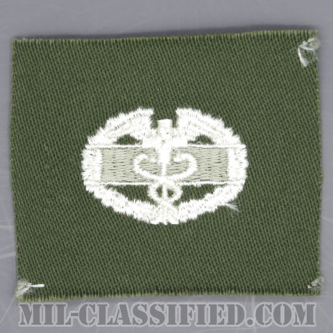戦闘医療章 (ファースト)（Combat Medical Badge (CMB), First Award）[カラー/パッチ/1点物]の画像