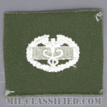 戦闘医療章 (ファースト)（Combat Medical Badge (CMB), First Award）[カラー/パッチ/1点物]の画像