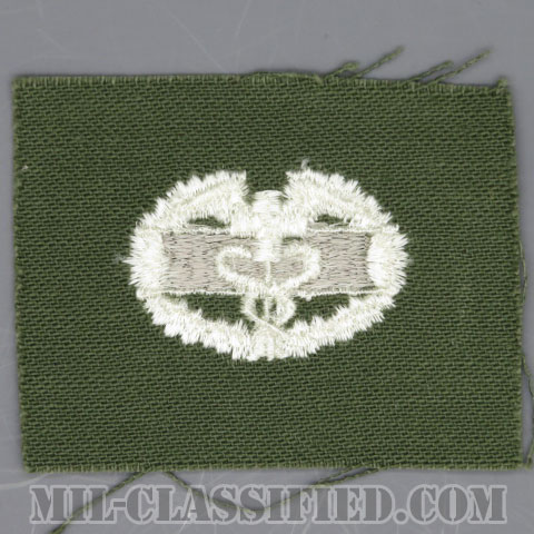 戦闘医療章 (ファースト)（Combat Medical Badge (CMB), First Award）[カラー/パッチ/1点物]の画像