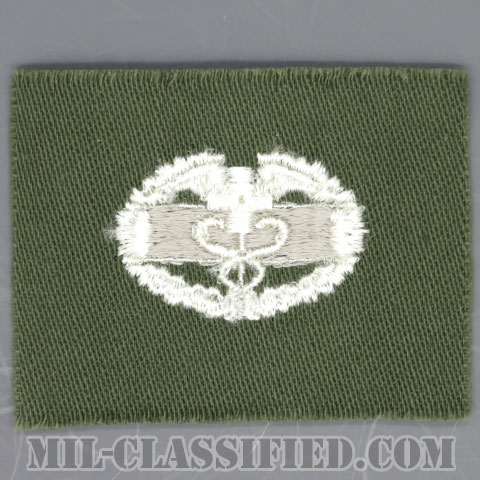 戦闘医療章 (ファースト)（Combat Medical Badge (CMB), First Award）[カラー/パッチ/1点物]の画像