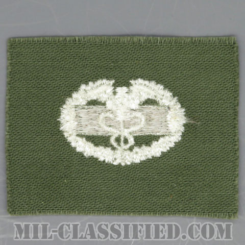 戦闘医療章 (ファースト)（Combat Medical Badge (CMB), First Award）[カラー/パッチ/1点物]の画像