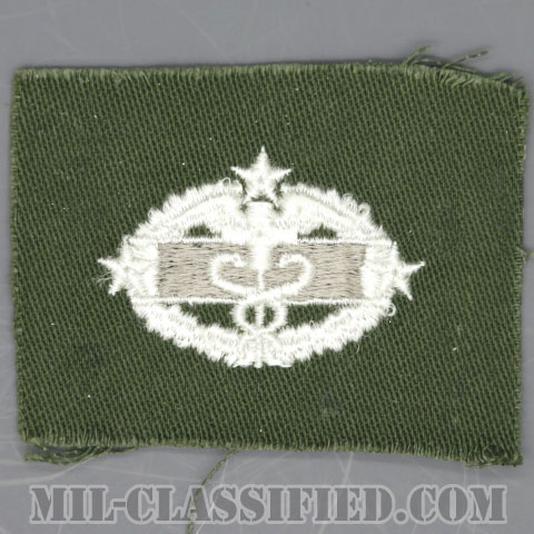 戦闘医療章 (フォース)（Combat Medical Badge (CMB), Fourth Award）[カラー/パッチ/1点物]の画像