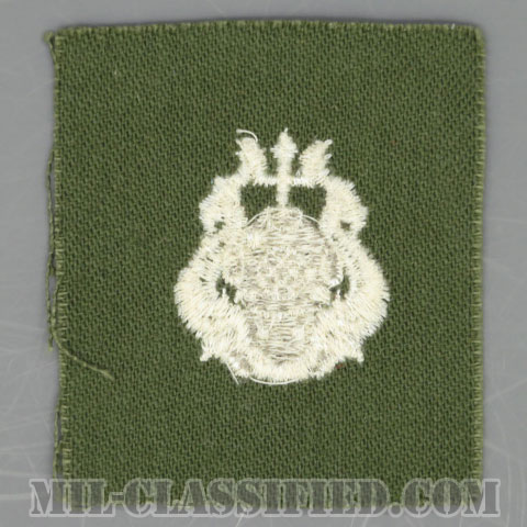 潜水員章 (最上級)（Diver Badge, Master）[カラー/パッチ/1点物]の画像