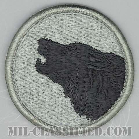 第104歩兵師団（104th Infantry Division）[UCP（ACU）/メロウエッジ/ベルクロ付パッチ/中古1点物]の画像