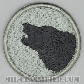 第104歩兵師団（104th Infantry Division）[UCP（ACU）/メロウエッジ/ベルクロ付パッチ/中古1点物]の画像