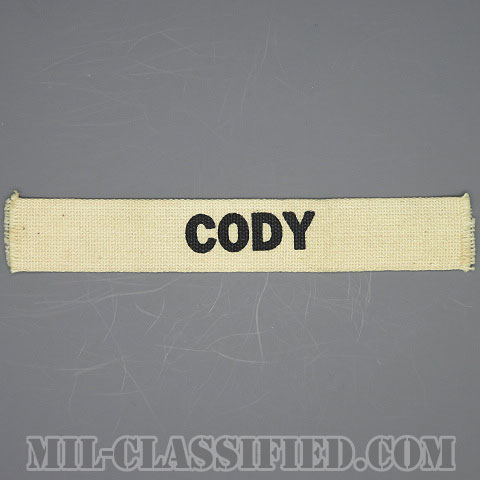 CODY [カラー/プリント/ネームテープ/パッチ/1点物]の画像