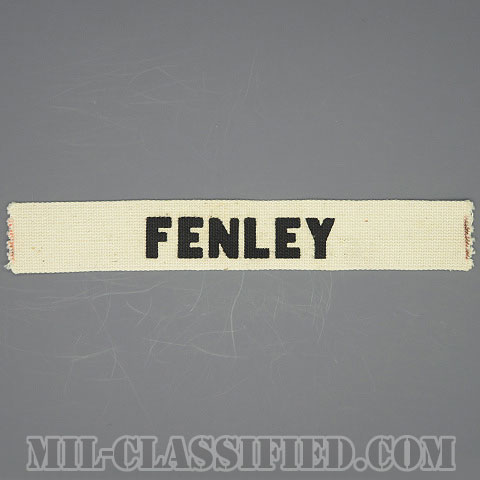 FENLEY [カラー/プリント/ネームテープ/パッチ/1点物]の画像