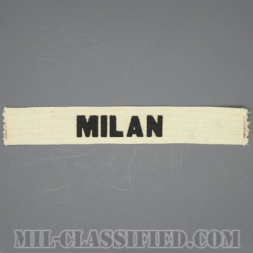 MILAN [カラー/プリント/ネームテープ/パッチ/1点物]の画像