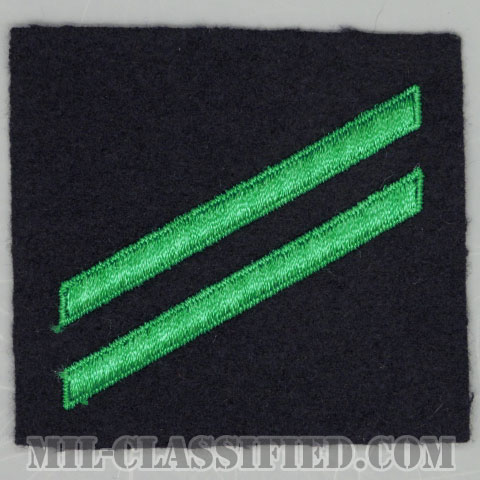 一等水兵（空兵）（Airman Apprentice）[ネイビーブルー/腕章（Rating Badge）/海軍階級章（1948-）/パッチ/1点物]の画像