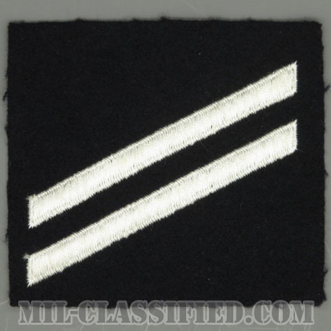 一等水兵（水兵）（Seaman Apprentice）[ネイビーブルー/腕章（Rating Badge）/海軍階級章（1948-）/パッチ/1点物]の画像