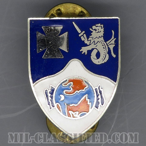 第23歩兵連隊（23rd Infantry Regiment）[カラー/クレスト（Crest・DUI・DI）バッジ/1960s/中古1点物]の画像