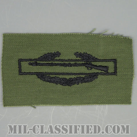 戦闘歩兵章 (ファースト)（Combat Infantryman Badge (CIB), First Award）[サブデュード/1960s/コットン100％/パッチ/1点物]の画像