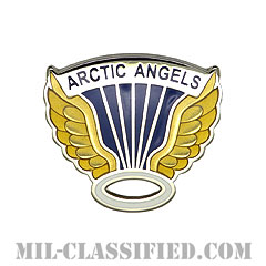 第11空挺師団（11th Airborne Division）[カラー/クレスト（Crest・DUI・DI）バッジ]の画像