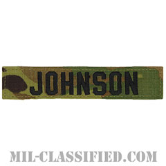 JOHNSON [OCP（7C）/ブラック刺繍/ネームテープ/ベルクロ付パッチ]の画像