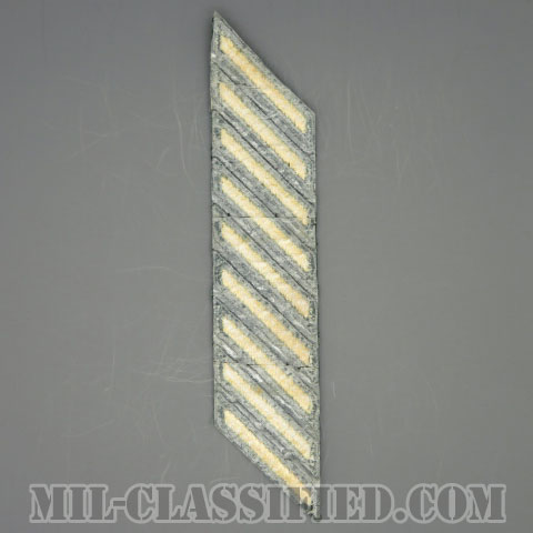 年功章 9連(勤続27年)（Service Stripe）[カラー（グリーン）/カットエッジ/男性用/パッチ/中古1点物]の画像