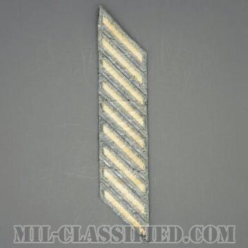 年功章 9連(勤続27年)（Service Stripe）[カラー（グリーン）/カットエッジ/男性用/パッチ/中古1点物]の画像