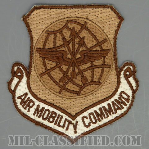 航空機動軍団（Air Mobility Command）[デザート/カットエッジ/パッチ/中古1点物]の画像