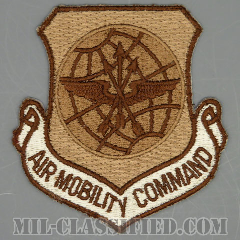 航空機動軍団（Air Mobility Command）[デザート/カットエッジ/パッチ/中古1点物]の画像