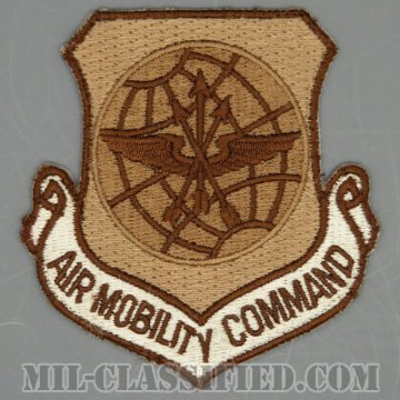 航空機動軍団（Air Mobility Command）[デザート/カットエッジ/パッチ/中古1点物]の画像