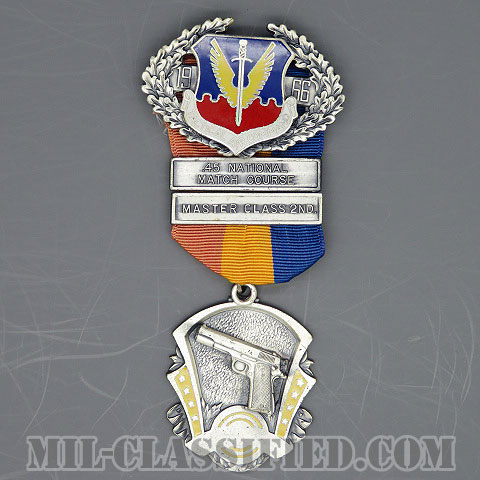 戦術航空軍団 射撃競技大会メダル（Tactical Air Command, .45 National Match Course, Master Class 2nd）[メダル/1966/中古1点物]の画像