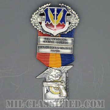 戦術航空軍団 射撃競技大会メダル（TAC, C.F. National Match Course, Marksman Class 2nd）[メダル/1969/中古1点物]の画像
