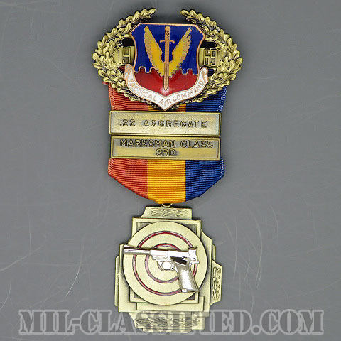 戦術航空軍団 射撃競技大会メダル（Tactical Air Command, .22 Aggregate, Marksman Class 3rd）[メダル/1969/中古1点物]の画像