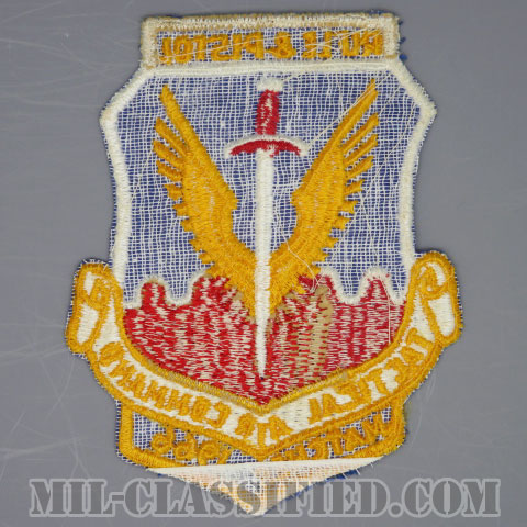 戦術航空軍団 射撃競技大会（Tactical Air Command, Rifle & Pistol Matches 1966）[カラー/カットエッジ/パッチ/1966/4インチ規格/1点物]の画像