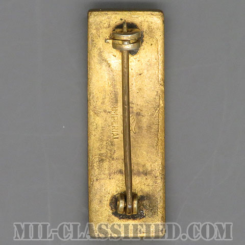 少尉（Second Lieutenant (2LT)/Ensign）[カラー/海軍・海兵隊階級章/バッジ（ピンバック）/中古1点物]の画像