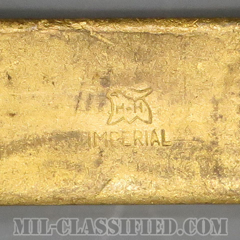 少尉（Second Lieutenant (2LT)/Ensign）[カラー/海軍・海兵隊階級章/バッジ（ピンバック）/中古1点物]の画像