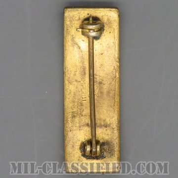 少尉（Second Lieutenant (2LT)/Ensign）[カラー/海軍・海兵隊階級章/バッジ（ピンバック）/中古1点物]の画像